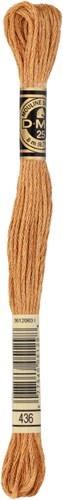 DMC 117MC Mouliné Spécial Stickgarn 8m 436