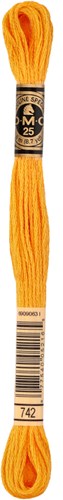 DMC 117MC Mouliné Spécial Stickgarn 8m 742