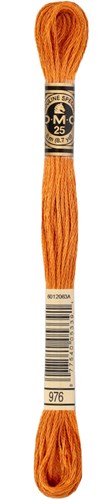 DMC 117MC Mouliné Spécial Stickgarn 8m 976