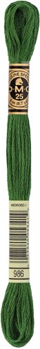 DMC 117MC Mouliné Spécial Stickgarn 8m 986