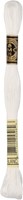 DMC 117MC Mouliné Spécial Stickgarn 8m BLANC