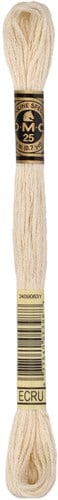 DMC 117MC Mouliné Spécial Stickgarn 8m ECRU