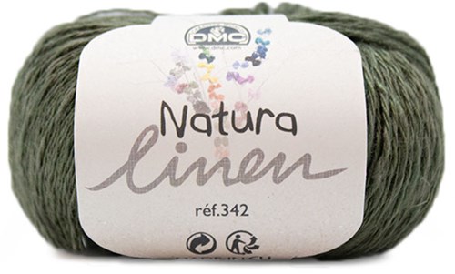 DMC Natura Linen 088 Green