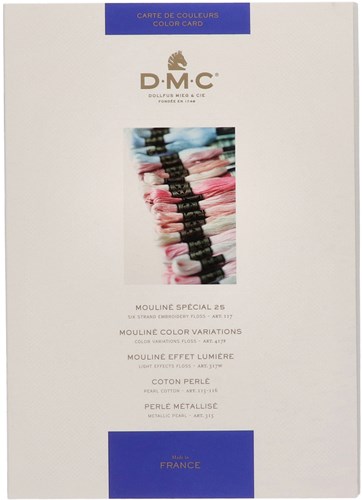DMC Farbkarte Mouliné
