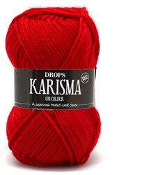 Drops Karisma Uni Colour 018 Rot