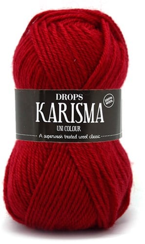Drops Karisma Uni Colour 048 Weinrot