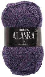 Drops Alaska Mix 054 Lila-meliert