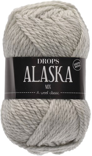 Drops Alaska Mix 063 Perlgrau