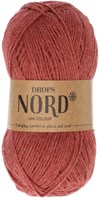 Drops Nord Uni Colour 21 Roter Ziegelstein