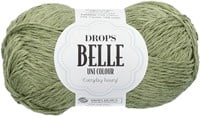 Drops Belle Uni Colour 10 Moosgrün