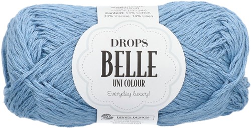 Drops Belle Uni Colour 15 Jeansblau