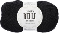 Drops Belle Uni Colour 08 Schwarz