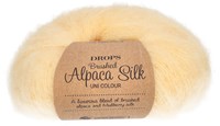 Drops Brushed Alpaca Silk Uni Colour 030 Gelb