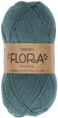 Drops Flora Uni Colour 23 Nebelwald