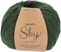 Drops Sky Uni Colour 020 Efeu Dunkel