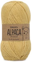 Drops Alpaca Uni Colour 9028 Lemon Pie