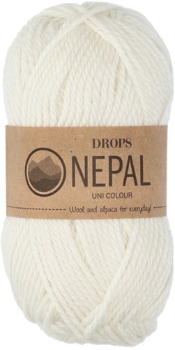 Drops Nepal Uni Colour 100 Natur