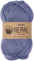 Drops Nepal Uni Colour 6220 Blaues Eis