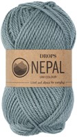 Drops Nepal Uni Colour 7139 Graugrün