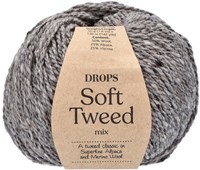 Drops Soft Tweed Mix 007 Bruchstein