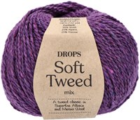 Drops Soft Tweed Mix 015 Purpurregen
