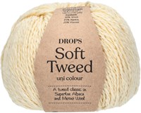Drops Soft Tweed Uni Colour 01 Natur