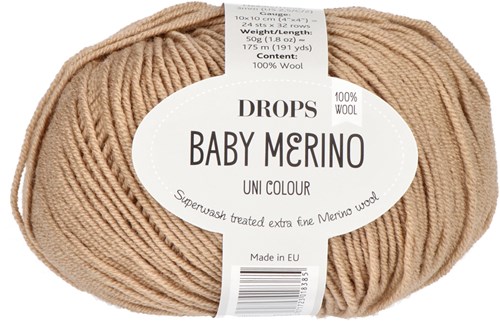 Drops Baby Merino Uni Colour 055 Erdnuss