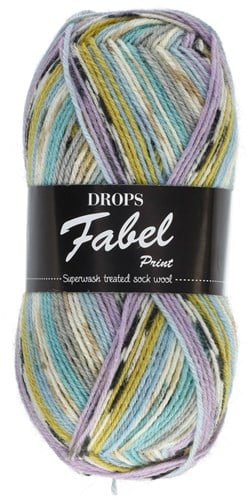 Drops Fabel Print 921 Einhornparty
