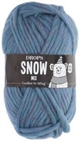 Drops Snow Mix 84 Pfauenblau