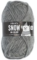 Drops Snow Uni Colour 046 Mittelgrau