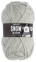 Drops Snow Uni Colour 053 Hellgrau