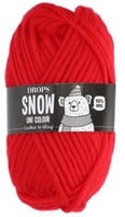 Drops Snow Uni Colour 056 Hochrot