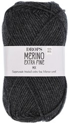 Drops Merino Extra Fine Mix 003 Antraciet Mix