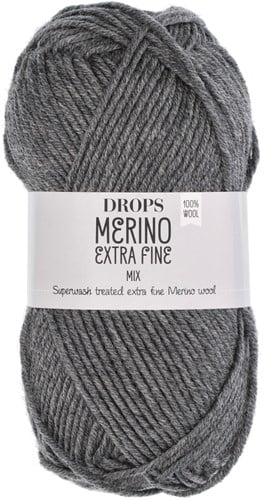 Drops Merino Extra Fine Mix 04 Grau