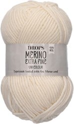 Drops Merino Extra Fine Uni Colour 001 Naturel