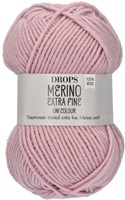 Drops Merino Extra Fine Uni Colour 40 Puder Rose