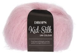 Drops Kid-Silk Uni Colour 003 Hellrosa