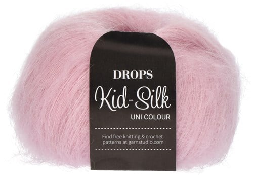 Drops Kid-Silk Uni Colour 003 Hellrosa