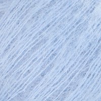 Drops Kid-Silk Uni Colour 007 Hell Himmelblau-2