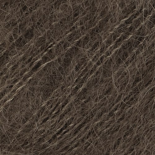 Drops Kid-Silk Uni Colour 015 Dunkelbraun-2
