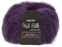 Drops Kid-Silk Uni Colour 016 Dunkellila