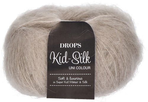Drops Kid-Silk Uni Colour 020 Hellbeige