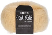 Drops Kid-Silk Uni Colour 029 Vanille