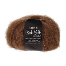 Drops Kid-Silk Uni Colour 035 Schokolade