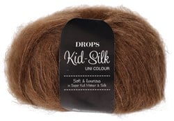 Drops Kid-Silk Uni Colour 035 Schokolade