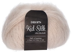 Drops Kid-Silk Uni Colour 040 Perlrosa