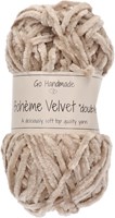 Go Handmade Bohème Velvet Double 76 Beige