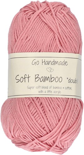Go Handmade Soft Bamboo Double 50 White