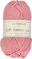 Go Handmade Soft Bamboo Double 58 Light Pink