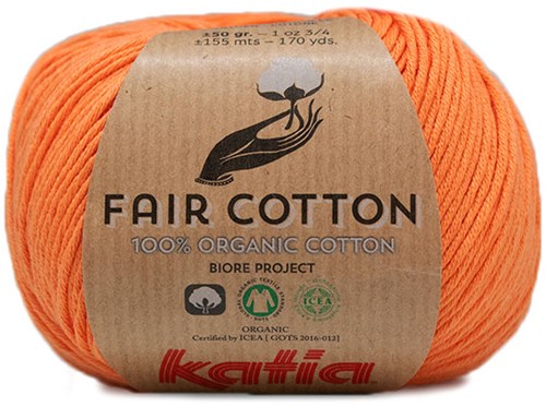 Katia Fair Cotton 043 Intensives Orange